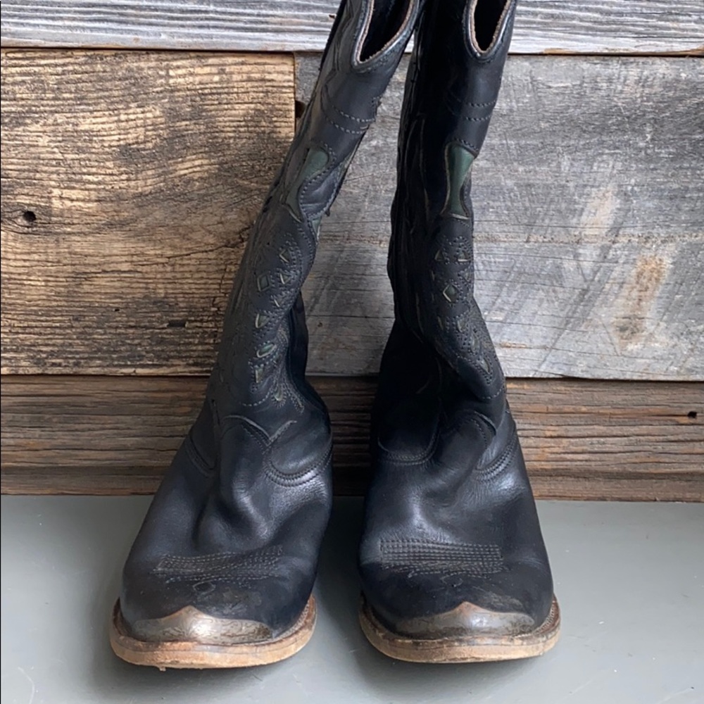 Golden goose cowboy boots 37